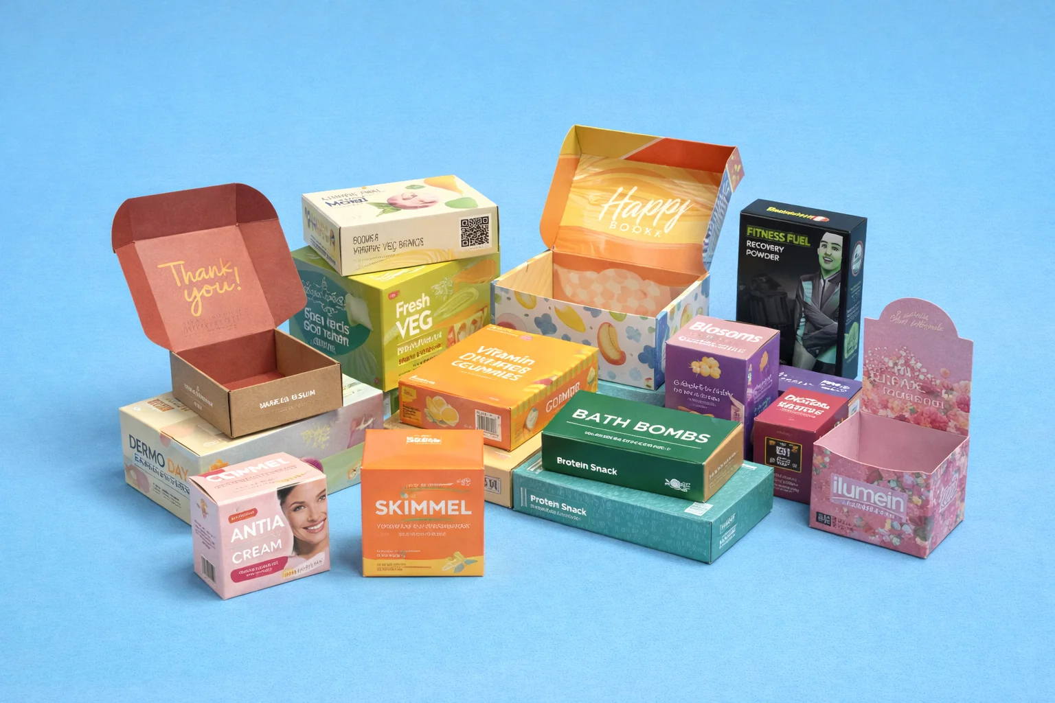 Custom Folding Carton Boxes